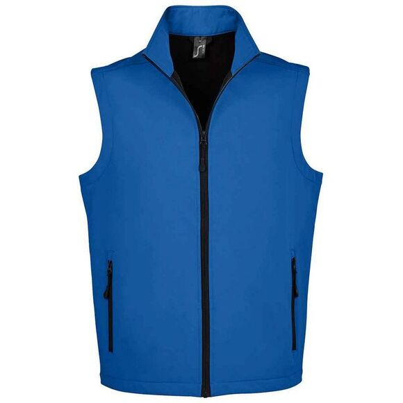 SOLS Mens Race Softshell Body Warmer / Royal Blue - Picture 1 of 3